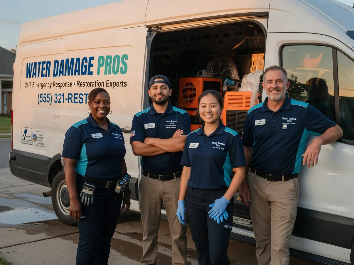 Water Damage Restoration company in Hillister, TX